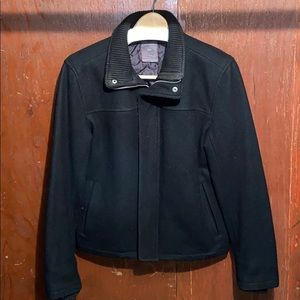 Gap Wool Varsity Jacket w. Illusion Layered Jacket